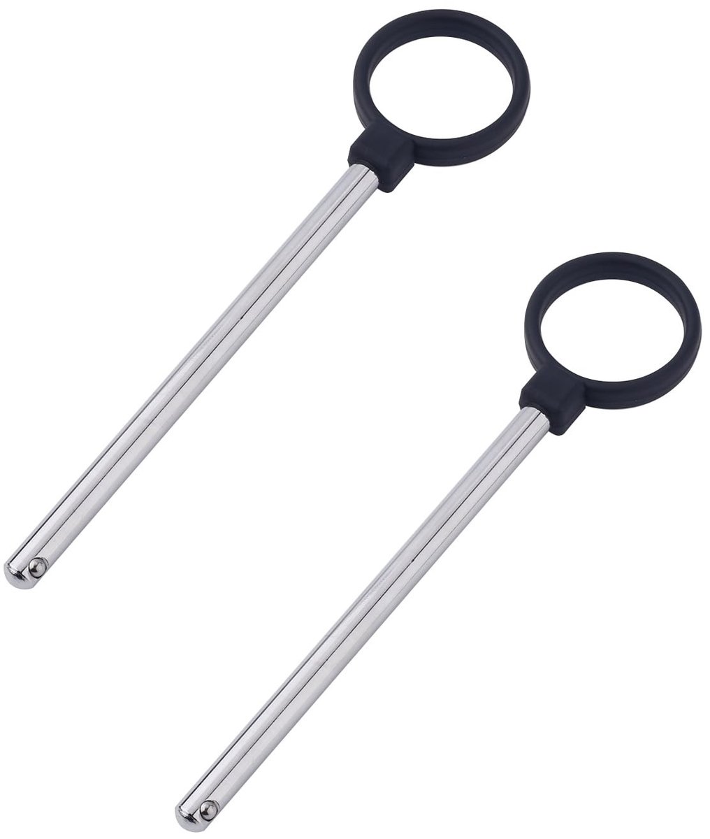 Dailygoods- Gewichtstapelpin Ringvormig - Koolstofstaal - 0,95cm Diameter - 11,2cm Lengte - Duurzaam - Voor Thuisgym - Gewichtspen