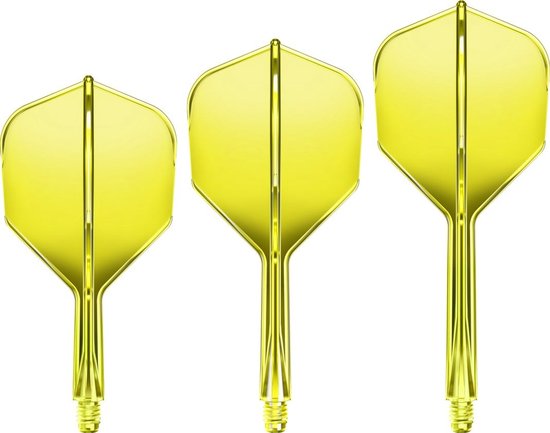GOAT Air Neon Yellow NO6 - Dart Flights van GOAT — afbeelding 2