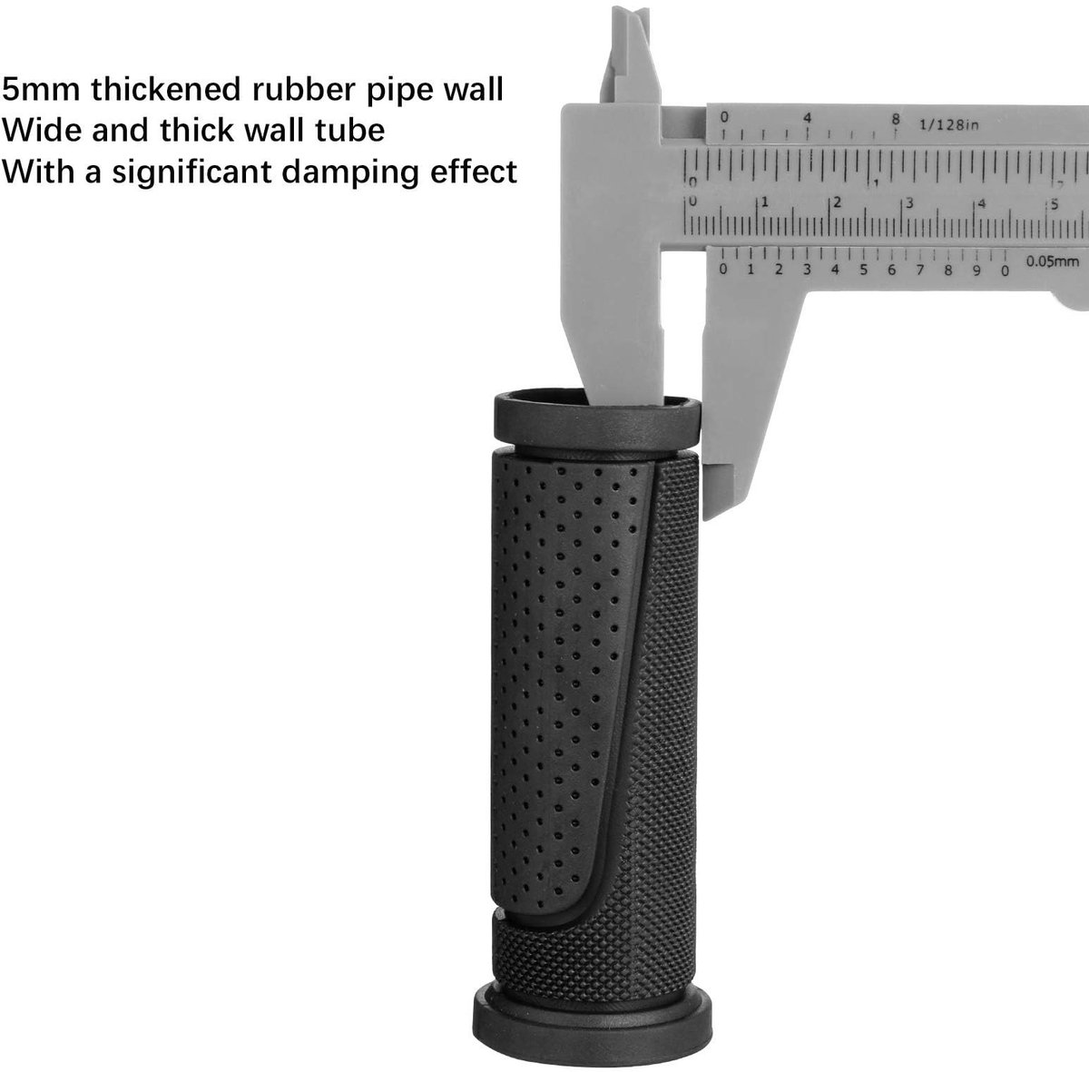 Dailygoods- Fietsgrips Antislip - Handvatten Fiets - Handgrepen Stuur - Ergonomisch - 90MM Lengte - Hoogwaardig Rubber