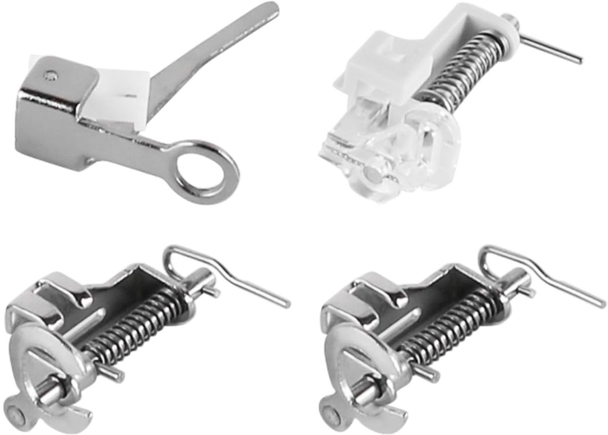 Dailygoods - Set van 4 Free Motion Naaivoeten voor Naaimachines