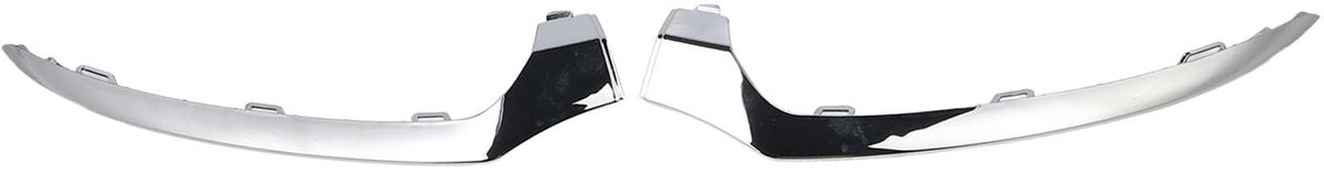 Dailygoods - Chrome Front Bumper Lagere Trim Vervanging voor C-Class W205 C205 Sedan AMG-lijn 2015-2018