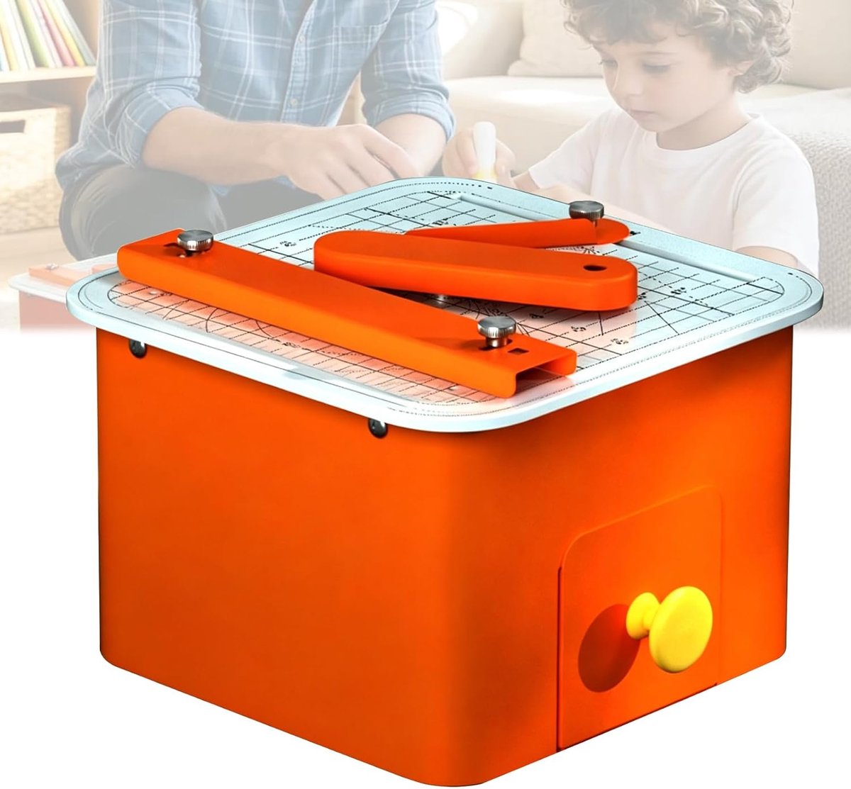 Kartonnen Snijder - Papier Snijgereedschap - Modelbouw Maken - Regelbare Snelheid - 4 mm Snijdikte - Wit