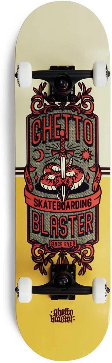Compleet Skateboard Street Board Buiten Skaten 7 Lagen Esdoorn Deck 8.125 inch