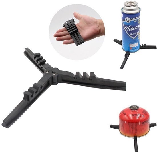 Outdoor Gas Cilinder Houder - Opvouwbaar Statief - Stabiele Basis - Lichtgewicht Ontwerp - 12 x 2 x 1.7 cm — afbeelding 2