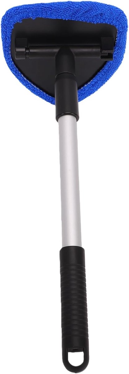 Ruitenreiniger Set - Voorruit Borstel - Auto Ramen Wassen - Uitschuifbaar Handvat - 57 cm Lengte - Zwart