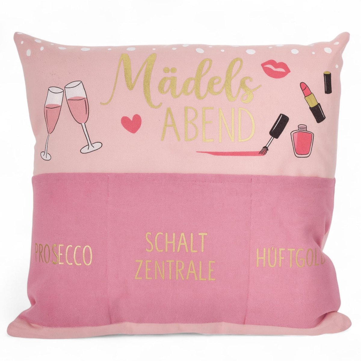 Dailygoods- Sierkussen 40x40 cm - Sierkussen met zakken - Sofakussen met opbergruimte - Decoratiekussen - Kussen met ritssluiting - Functioneel design