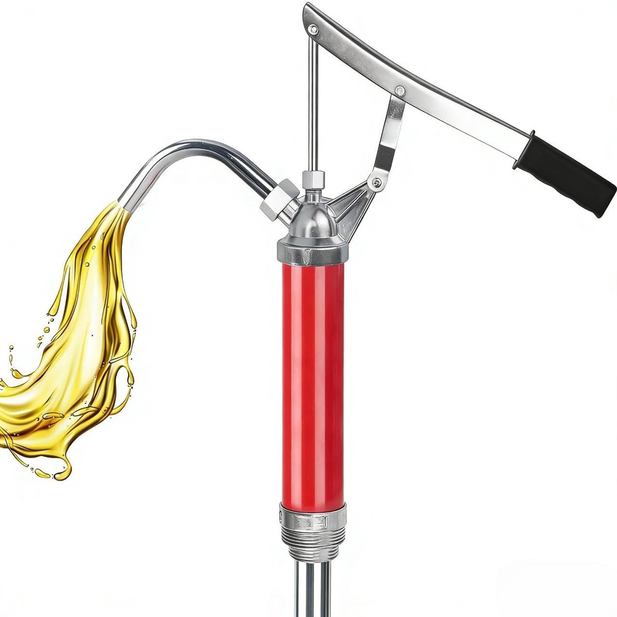 Dailygoods - Handpomp met Hefboomwerking voor Vaten van 15 tot 55 Gallon