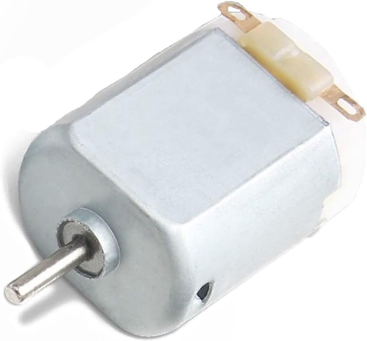 Gelijkstroom elektromotor - Mini motor hobby - Modelbouw experimenten - Metalen schaal - 25 x 20 x 15 mm