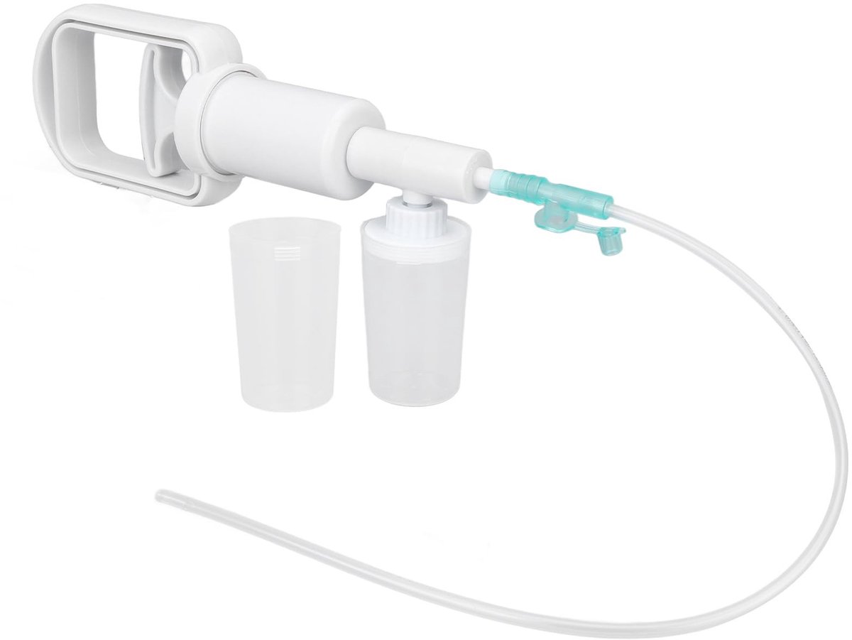 Dailygoods - Draagbare Handmatige Slijmzuigpomp voor Thuiszorg