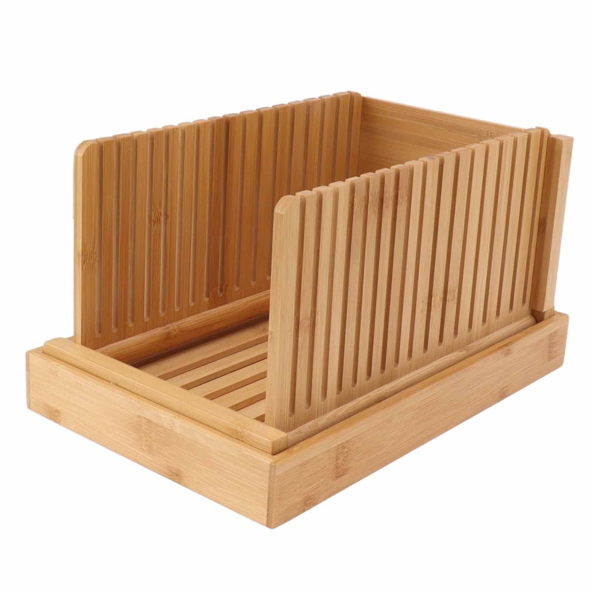 Dailygoods- Broodsnijder Verstelbare Gids - Opvouwbaar Ontwerp - Snijmachine - Praktisch Hulpmiddel - Geschikt voor Brood en Gebak - Ruimtebesparend - Broodsnijmachine