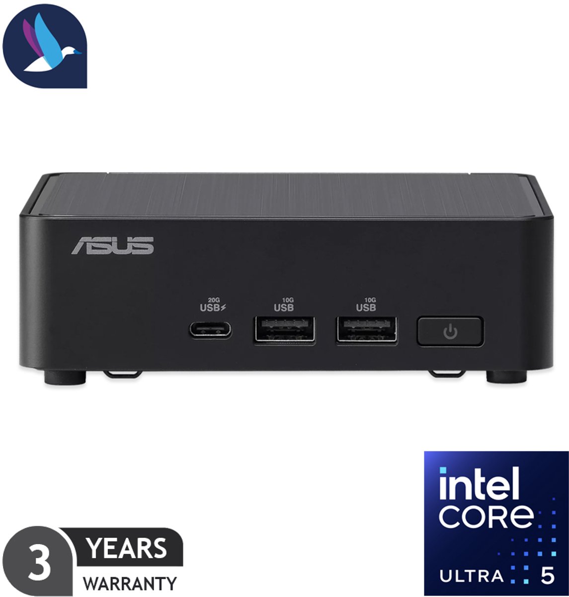 ASUS NUC 15 PRO - Intel Core 5 - 225H - 32 GB RAM - Kingston 1 TB SSD - Windows 11 Pro