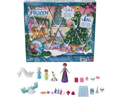 Disney Frozen Adventskalender - Met 24 dagen verrassingen - Waaronder kleine poppen van de jonge Anna en Elsa