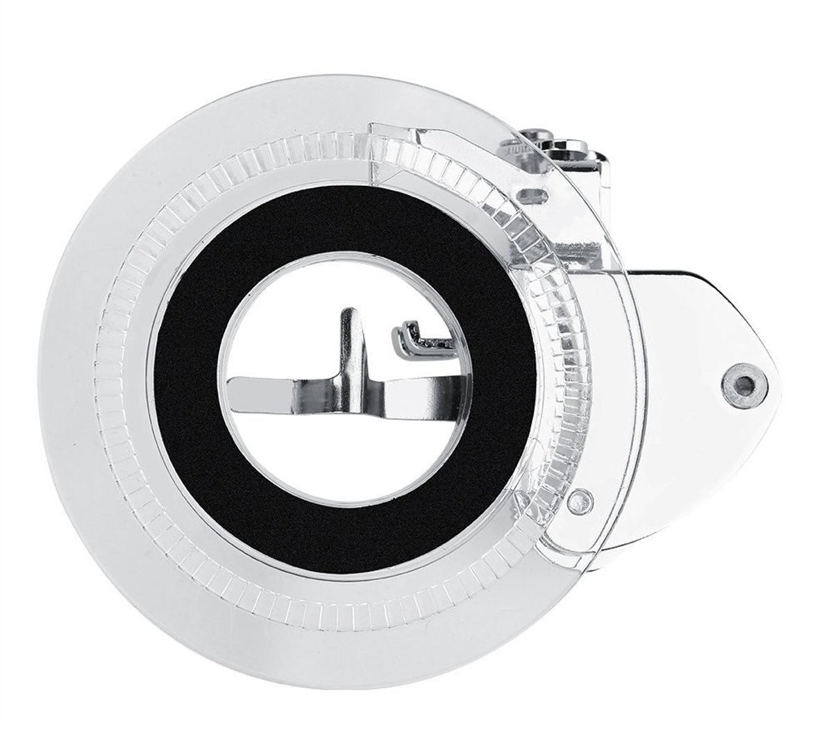 Dailygoods- Bloemsteekvoet Universeel - Borduursteek - Naaivoet - Huishoudelijke Naaimachines - Madeliefje - Cirkelontwerp tot 7/8 inch - Borduurvoet