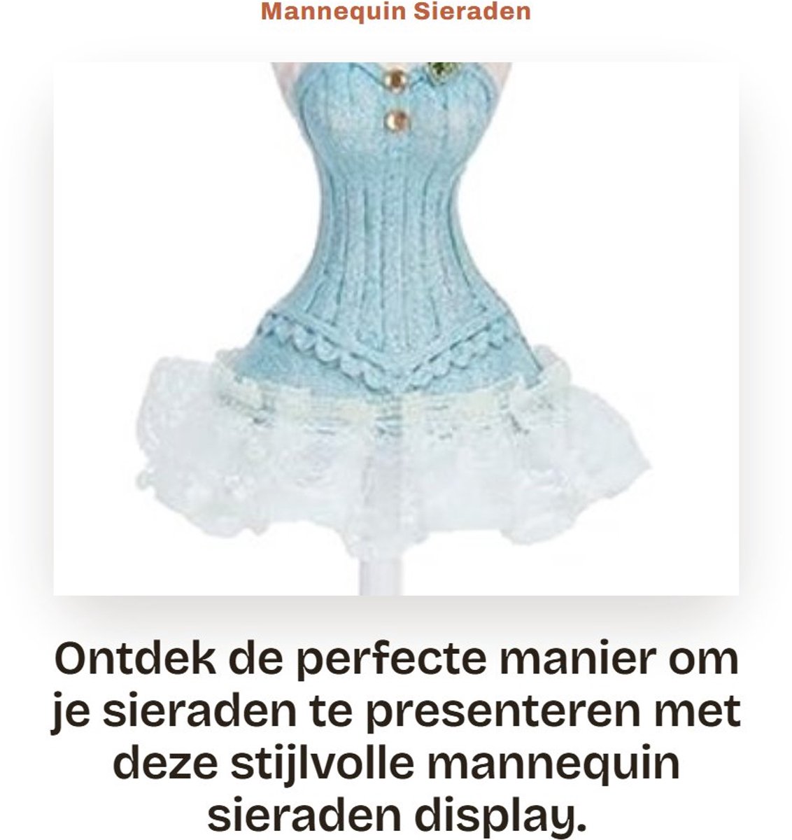 Dailygoods- Sieradenhouder Draaibaar - Sieraden Display - Oorbellenhouder - Kettinghouder - Ringenhouder - Afneembaar Design - Sieradenstandaard