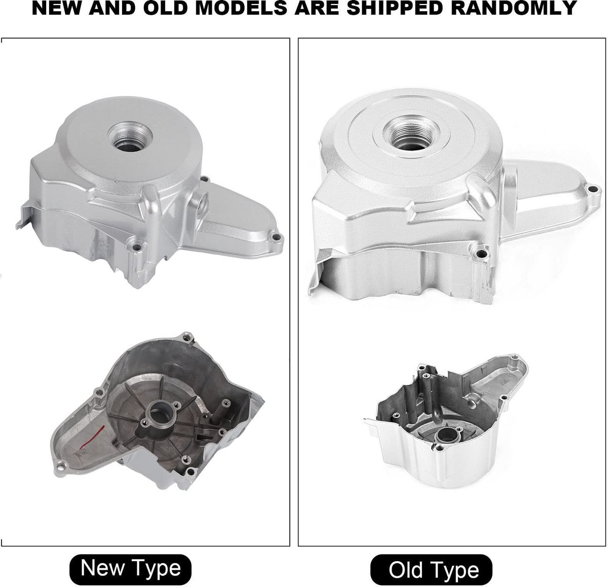 Dailygoods- Startmotor Cover Hoogwaardig Aluminium - Motor Cover - Beschermkap - Monteerbaar - Corrosiebestendig - Slijtvaste Behuizing - Motorcover