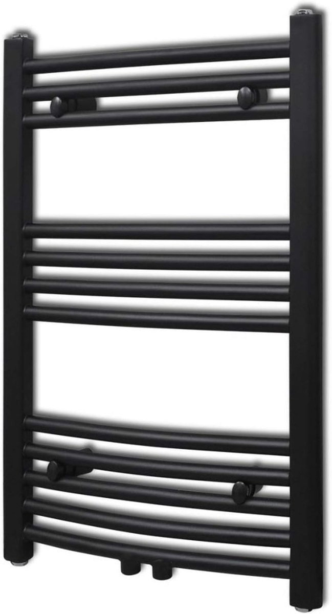 Handdoekenrek Radiator - Handdoekbeugel Radiator - Zwart