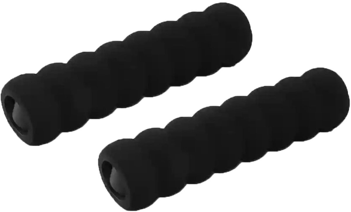 Dailygoods - 2 stuks deurklinkbuffers, zwart, deurgreepbescherming, deurklink voor deurgreep, botsingsvermijding, antistatisch, buffer