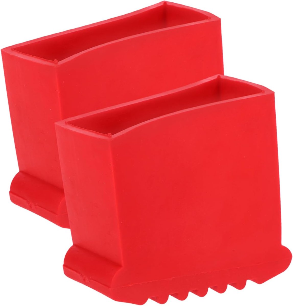 Ladder Stabilisator - Ladder Voetstukken - Veilig Werken - Antislip Rubber - 2 Stuks - Rood