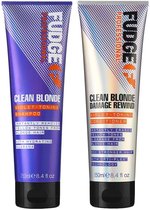 Fudge - Clean Blonde Violet Duo Pack - 2x250ml