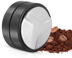 Dailygoods - 51 mm Koffiestamper - Roestvrij Staal - Compact Ontwerp - Handmatig Persgereedschap - Ideaal voor Barista's - Voor Thuis en Café