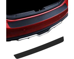 Bumper Beschermhoes - Dorpelbeschermer Strip - Auto Beschermen - Koolstofvezel Structuur - Voertuigspecifiek - Zwart