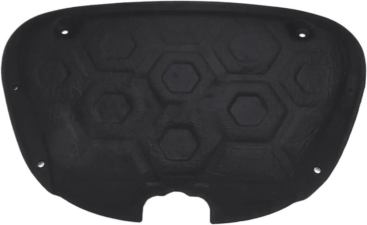 Isolatiemat Motorkap - Geluidsisolatie Katoen - Comfortabele Rit - Warmte en Geluidsdemping - 10 x 10 x 1 mm - Zwart