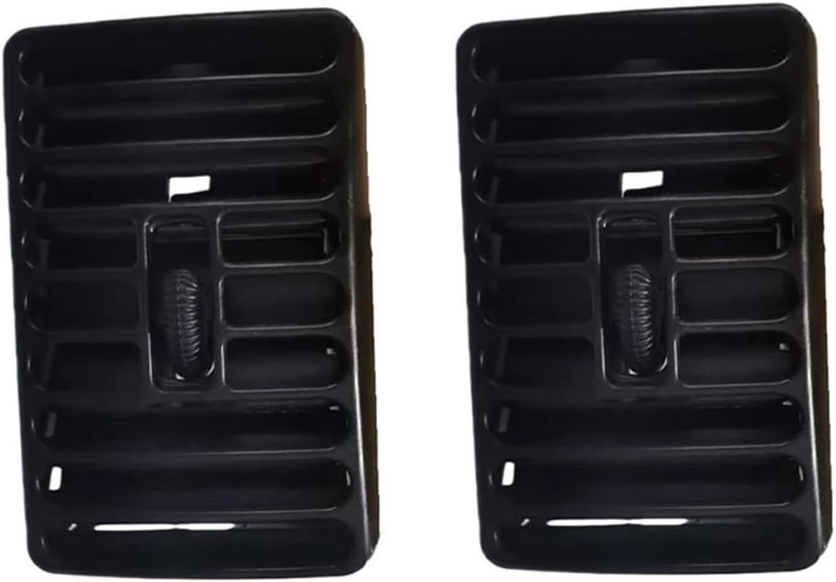 Ventilatie Roosters - Auto Roosters - Klimaat Regeling - Verbeterde Structuur - 2 Stuks - Zwart