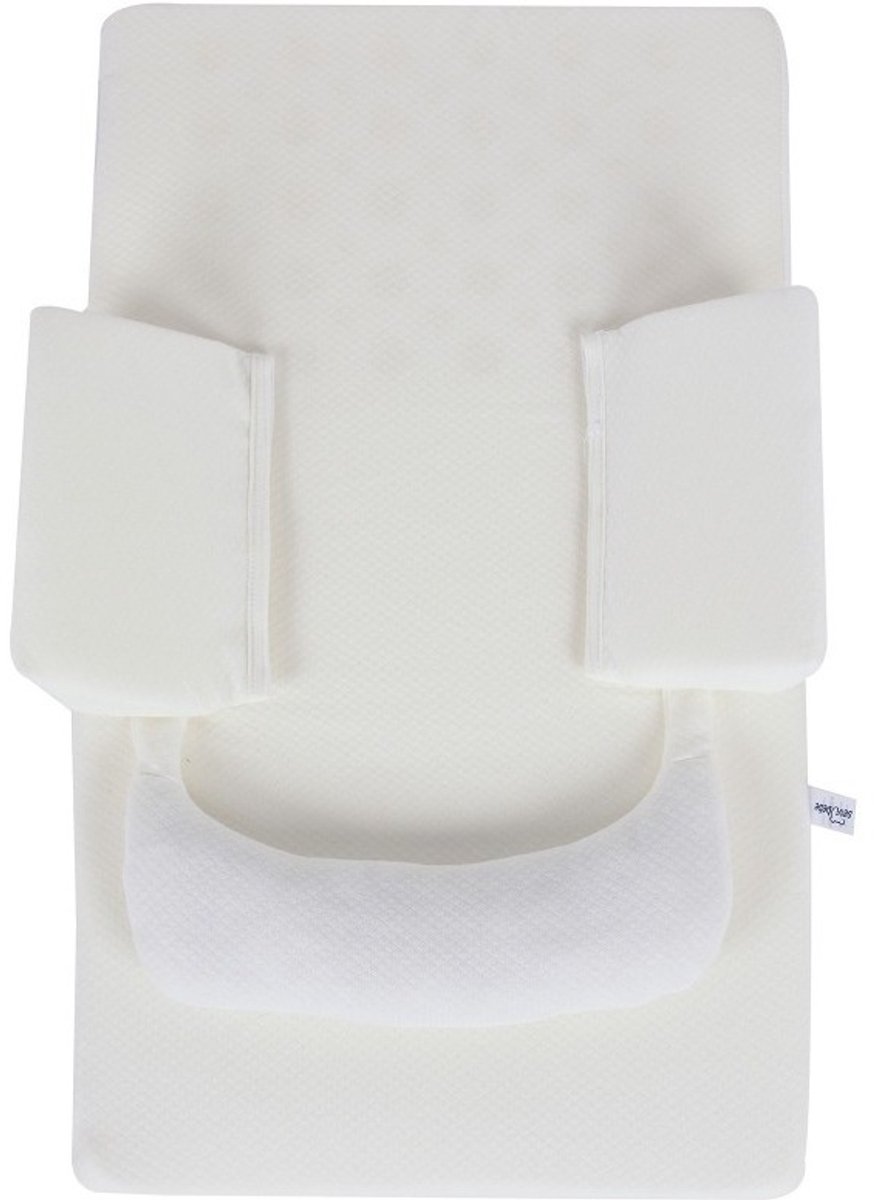 Sevibaby Off-White Multifunctioneel Hellend Vlak Anti-Reflux Kussen