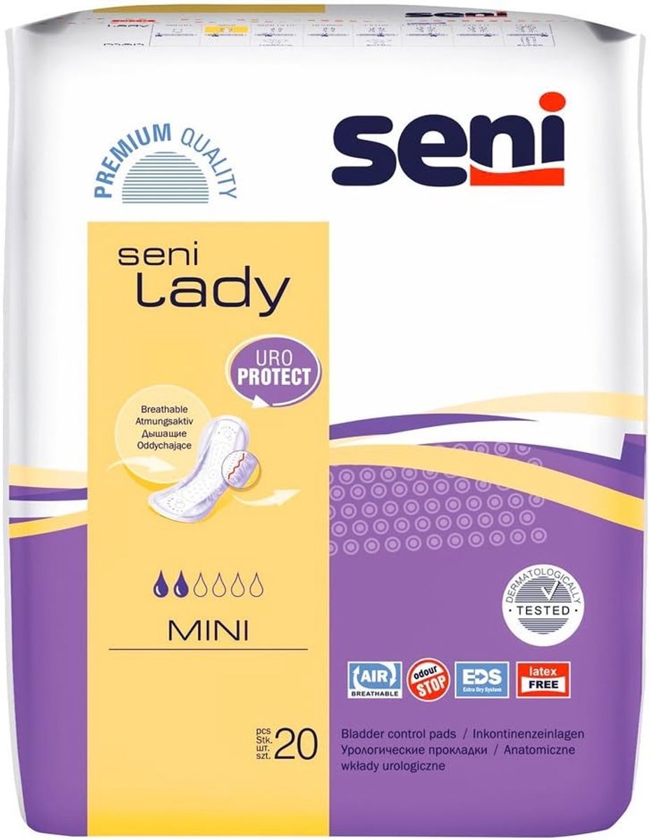 Inlegkruisjes - Damesverband - Dagelijkse hygiëne - Discreet en comfortabel - 20 stuks - Wit