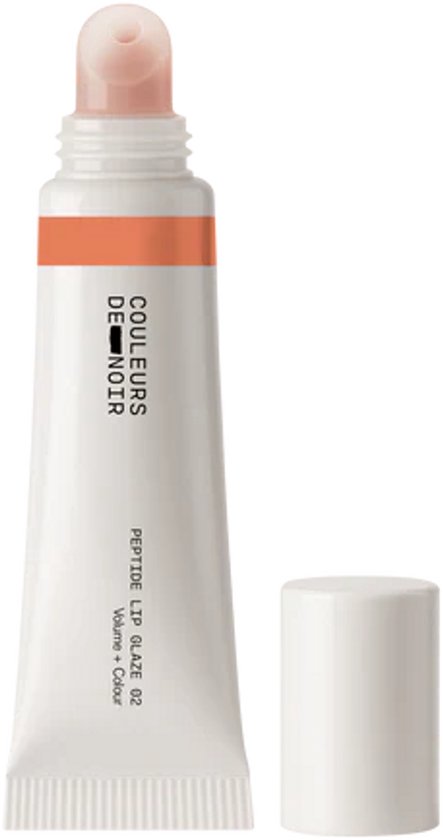Couleurs de Noir Peptide Lip Glaze 02 Glazed Nectar 12 Make-up