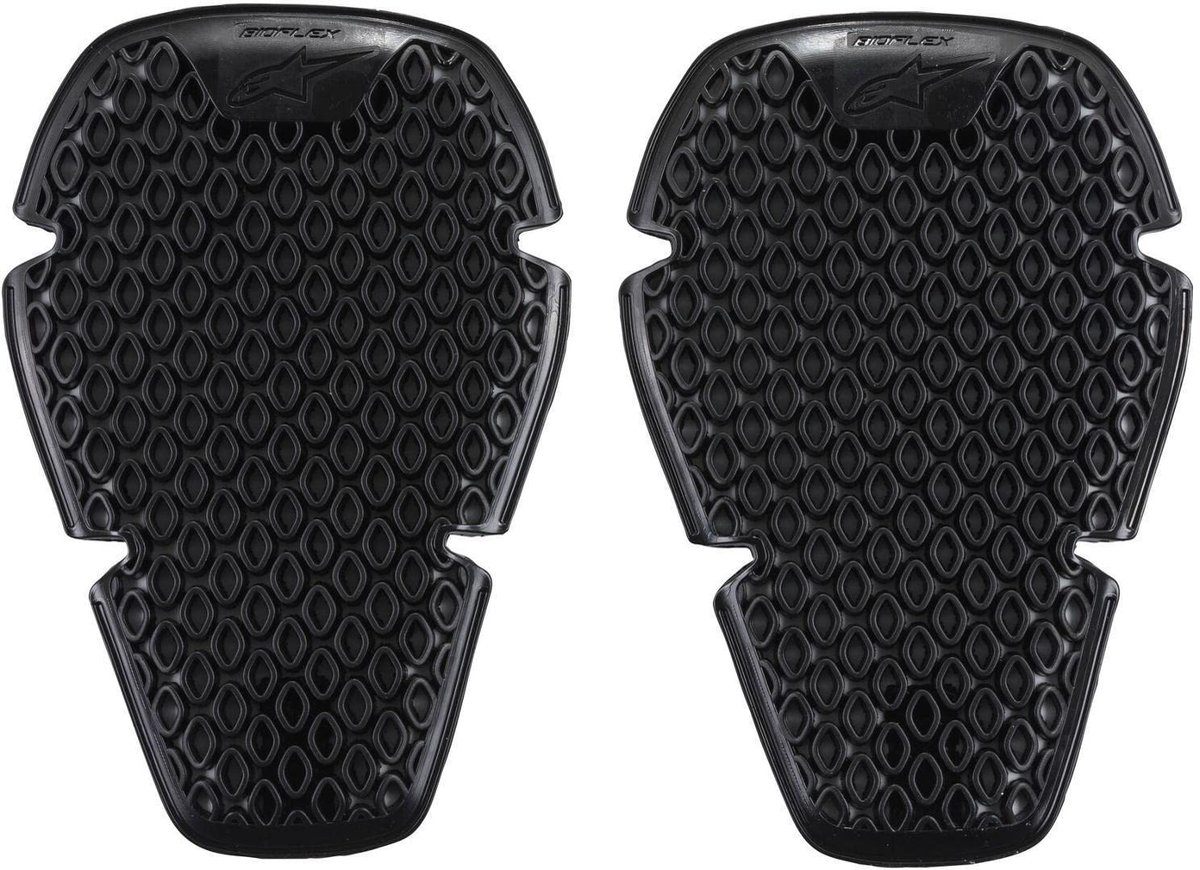 Kniebeschermers - Motor Knie - Motorrijden Bescherming - Ergonomisch Ademend - 15 x 12 x 9 cm - Zwart