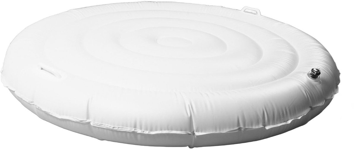Dailygoods- Opblaasbare Hot Tub Cover - 5ft Ronde - Filtering Functie - Uitstekende Isolatie - Energiebesparing - Deksel voor Openluchtgebruik