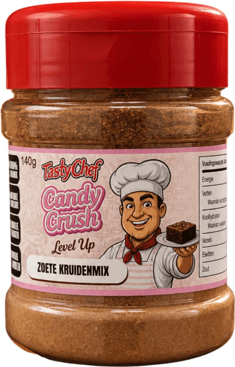 TastyChef Candy Crush - Zoete Kruidenmix voor pannenkoeken & desserts