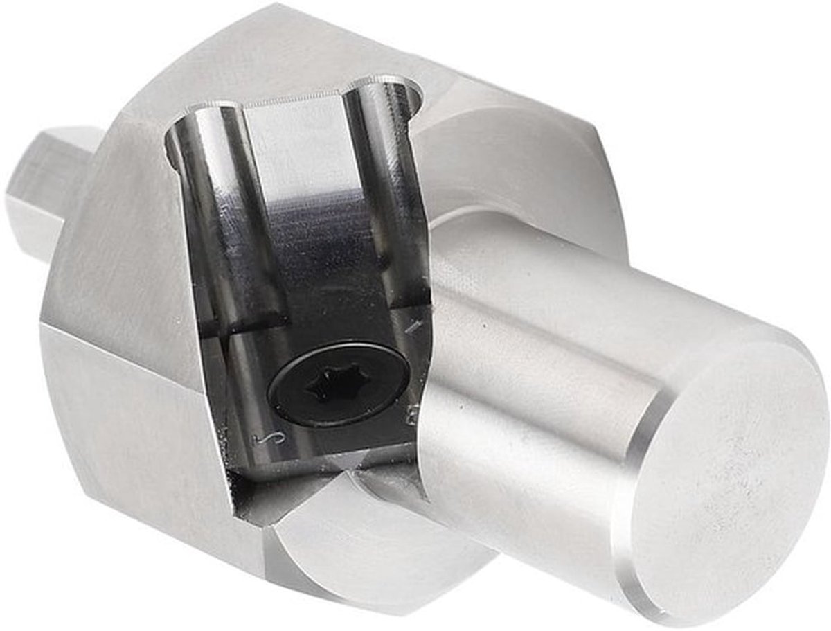 Professionele Chamfer Reamer-Gereedschap voor Dog Holes, T10 Legering Blad, 9mm Hexagonale Aansluiting, Ideaal voor Vormen en Afwerken