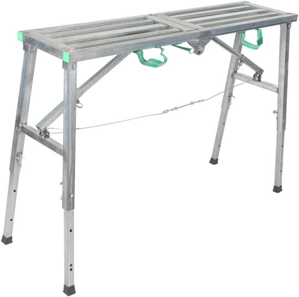 Werkblad Verstelbaar - Inklapbaar Werkplatform - Aluminium Frame - Maximaal Draagvermogen 200 kg - Multifunctioneel - Ruimtebesparend