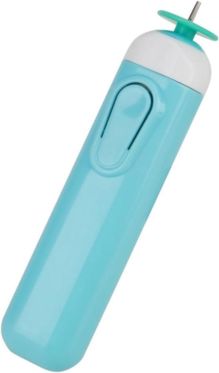 Curling Pen Elektrische Slotted Papier Ambachten Quilling Tool voor DIY Scrapbooking Tekeningen Papier Ambacht (Blauw)