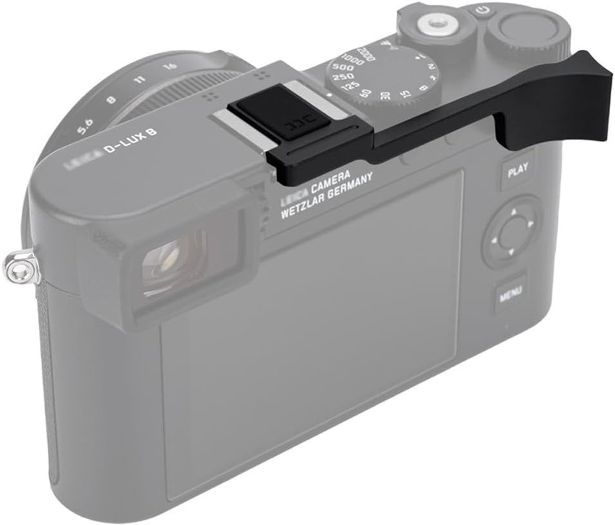 Metaal Duim Grip voor Leica D-Lux 8 Camera, Antislip Handvat voor Verbeterde Stabiliteit en Comfort tijdens het Fotograferen