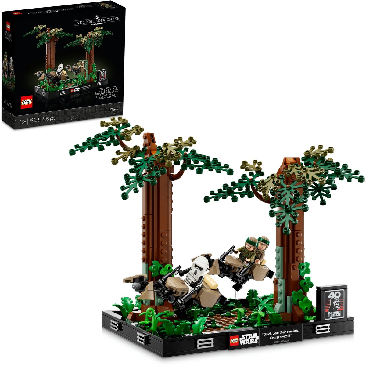 75353 LEGO Star Wars Endor speederachtervolging