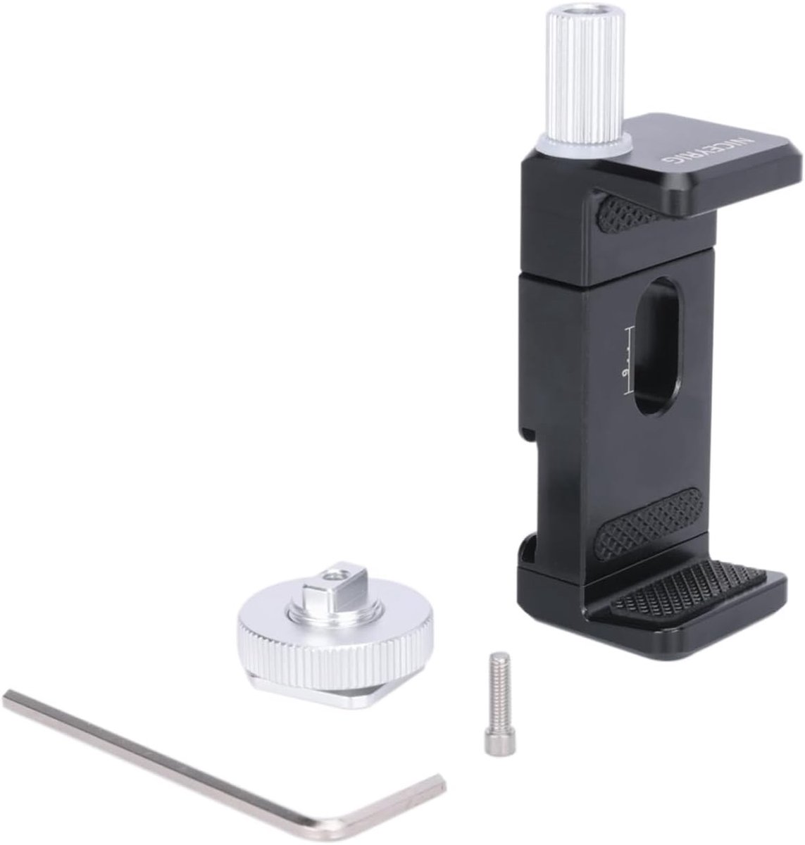 SSD Bevestigingsbeugel met Koude Schoen en 1/4 Draad, Verstelbare Mond 57mm-77mm voor BMPCC 4K 6K Pro Z Cam en Powerbank Gebruik