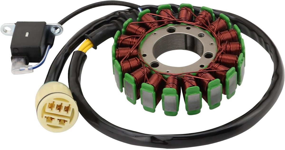 SnelShoppen - Magnetische Stator Vervanging 18 Coil 5 Draad voor 2000-2006 TRX350FE TRX350FM TRX350TE TRX350TM Rancher - OEM 31120-HN5-671 31120-HN5-6
