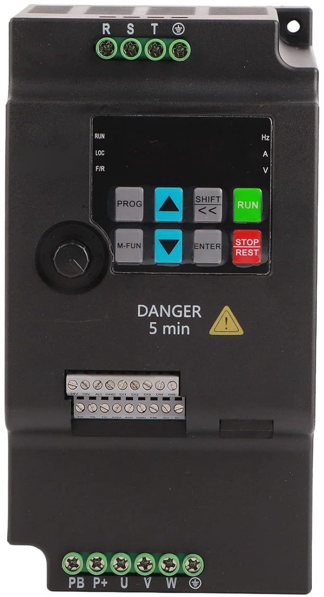 SnelShoppen - Variabele Frequentieaandrijving 5,5 KW 380 V 3 Fasefrequentiemantel met Geïntegreerd Remapparaat en Efficiënte Lichtduurmotor voor Water