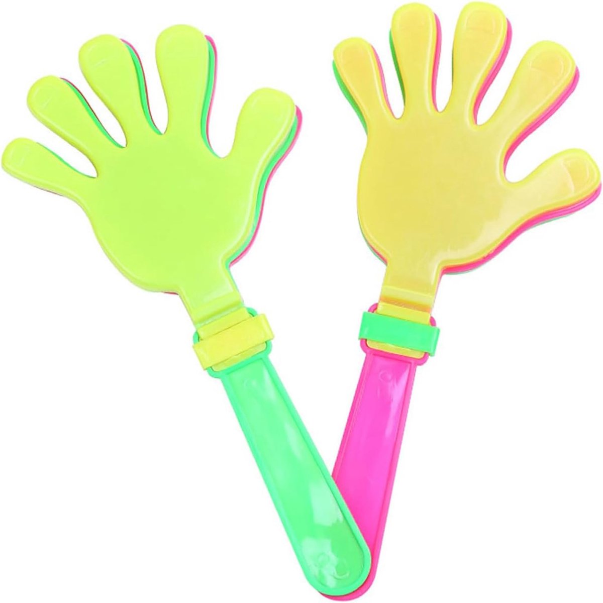 SnelShoppen - 2 Stuks Handventielen 20cm Grote Handventielen Geluidmakers Vinger Geluidmakers voor Sportevenementen Basketbal Voetbal Feestbenodigdhed