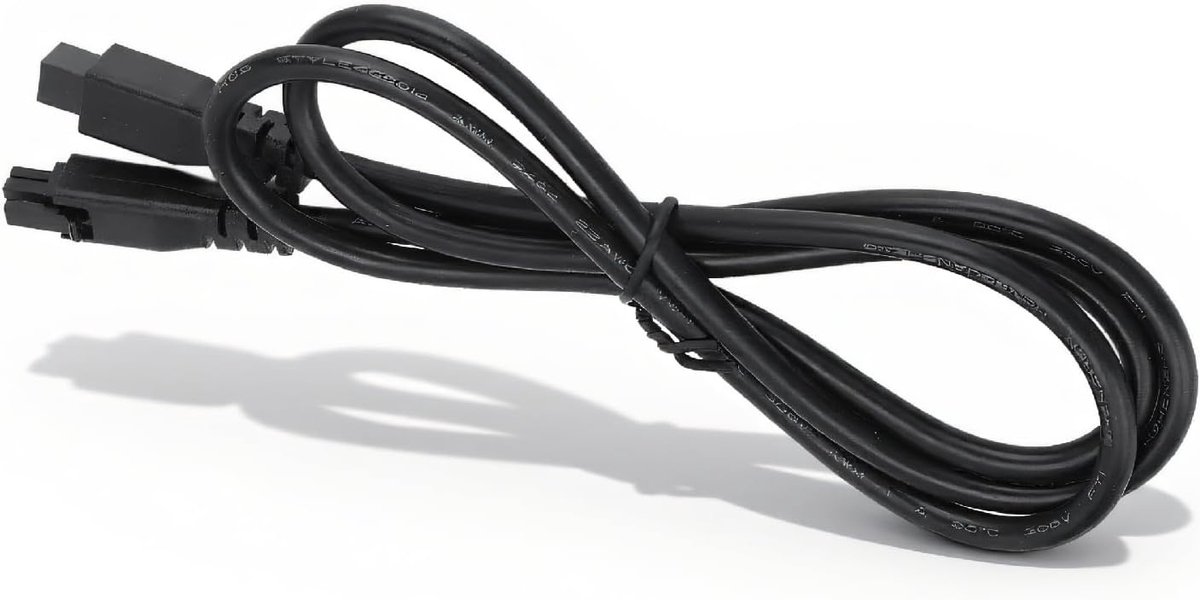 SnelShoppen - 1m 4PIN Extension Kabel voor 3D Printer A1/A1mini, 22AWG Koper Kern, Datatransfer en Voeding, Ideaal voor AMS Lite, Verbinding, Accessoi