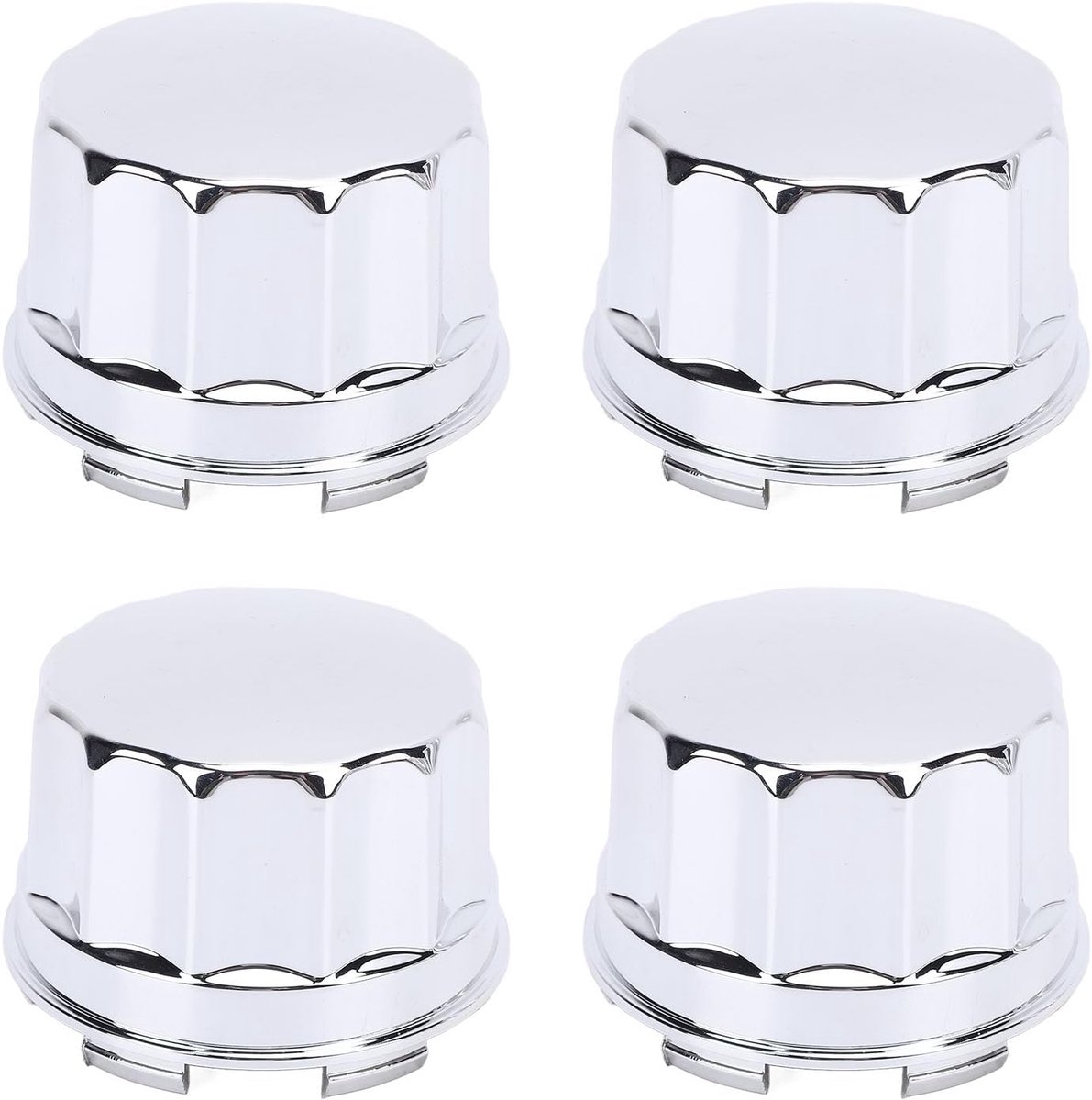 SnelShoppen - Ejoyous Rimschoen Center Cover Set van 4 Stuks - Krasbestendige Velgenkap voor 8 Inch, 10 Inch, 12 Inch, 14 Inch Aluminium Wielen voor A