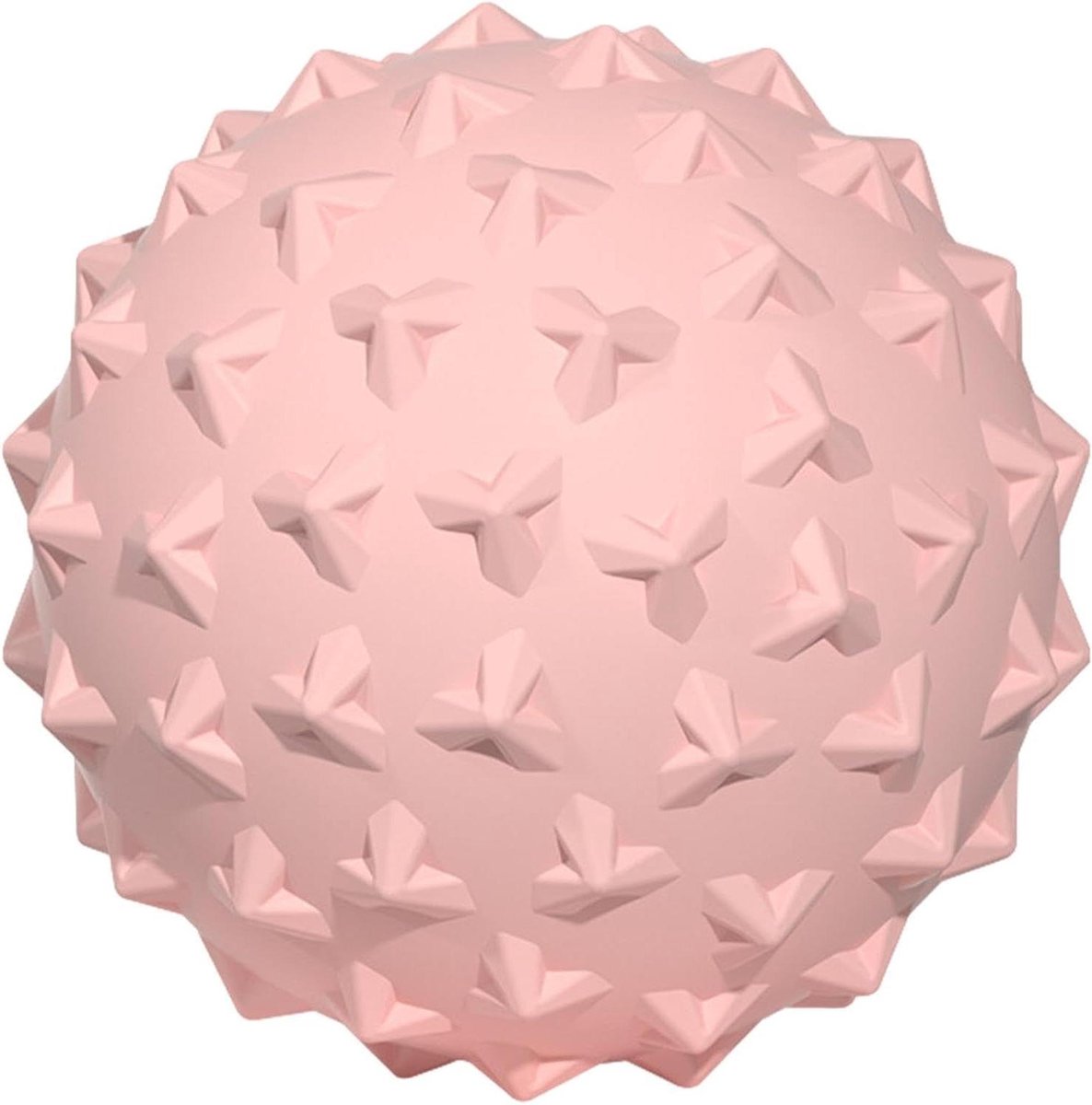 Massagebal - Triggerpoint bal - Spierontspanning - Puntige massage - 45 cm diameter - Zwart