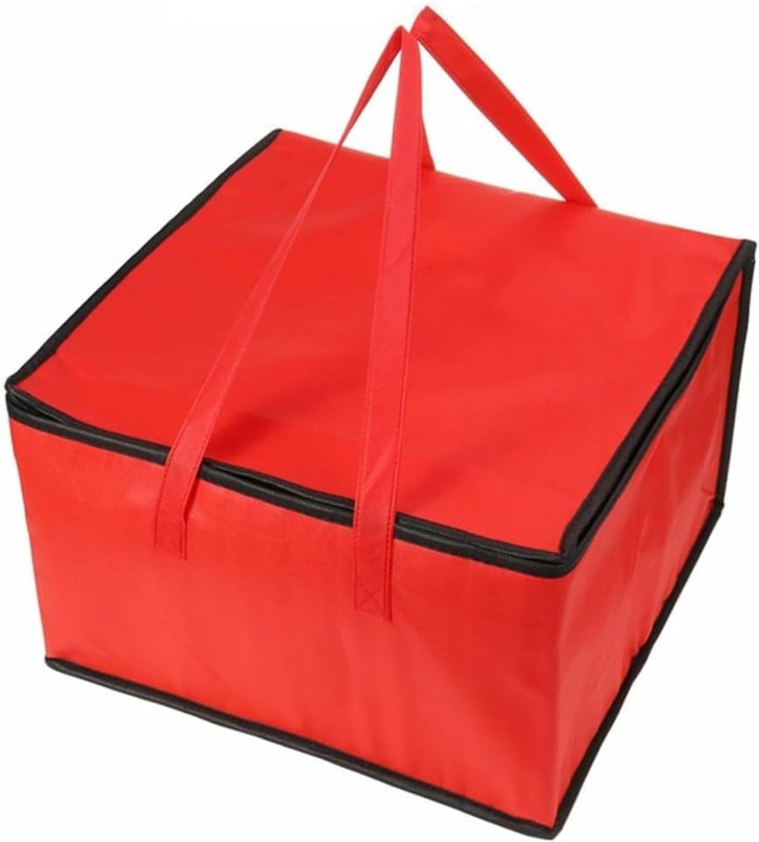 SnelShoppen - Grote Isolerende Pizzatas voor Buitenevenementen - Warmtebehoud, Aluminium Folie, 14 Inch - Perfect voor Feest, Camping, Picknick en Tui
