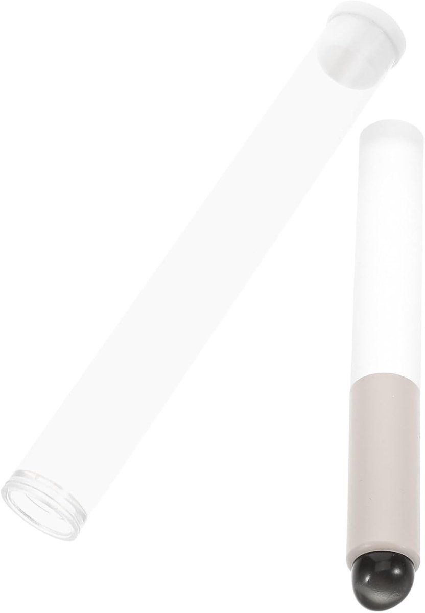 SnelShoppen - Transparante Silicone Lippenborstel met Ronde Kop, Zachte Jelly Applicator, Nauwkeurige Lip Contour Borstel, Herbruikbaar, Klein en Draa