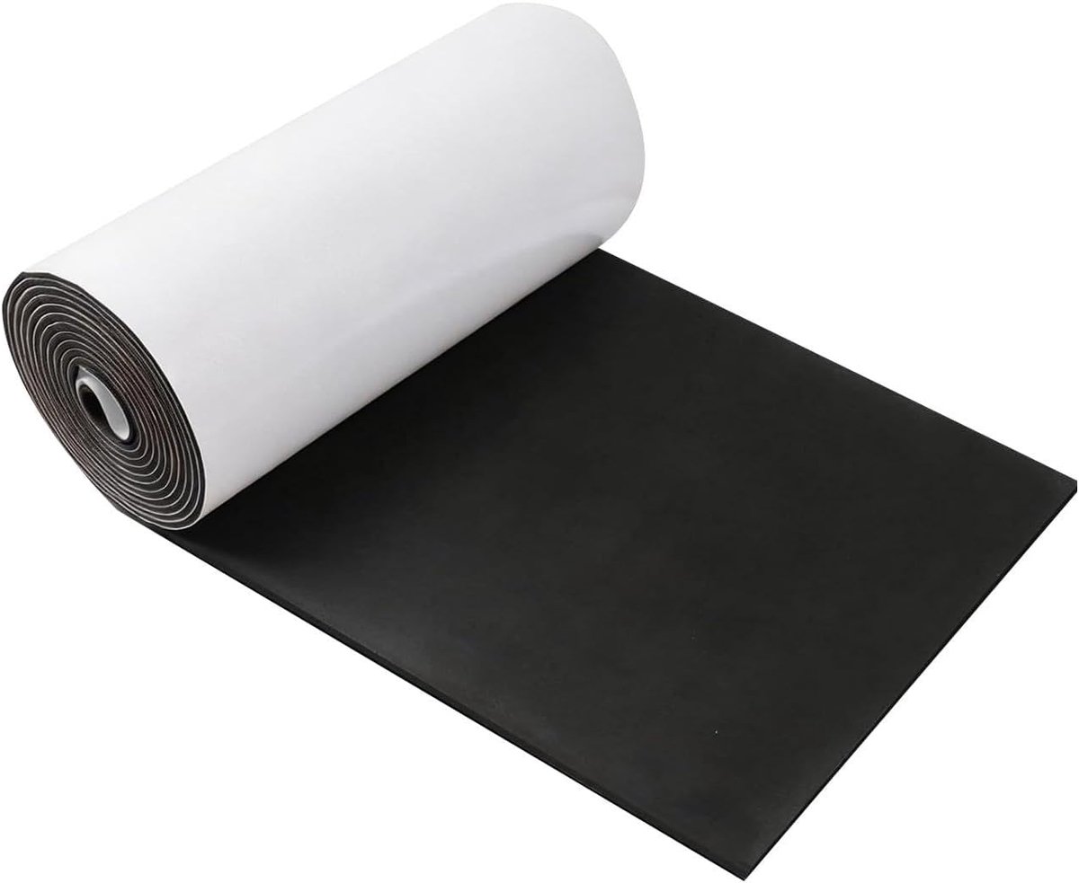 SnelShoppen - Schuimrubber Zelfklevend 300 mm x 3 mm x 2 m - Ideaal voor Klussen, Creatieve Projecten, Geluidsisolatie, Tuin en Huisdecoratie