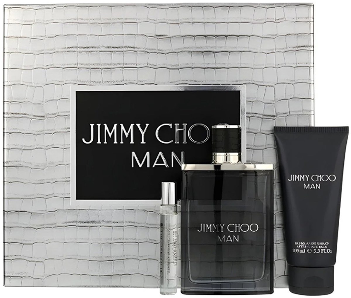 Jimmy Choo Man Gift Set Eau De Toilette (edt) 100 Ml, Shower Gel 100 Ml + Miniaturka Eau De Toilette (edt) 7,5 Ml