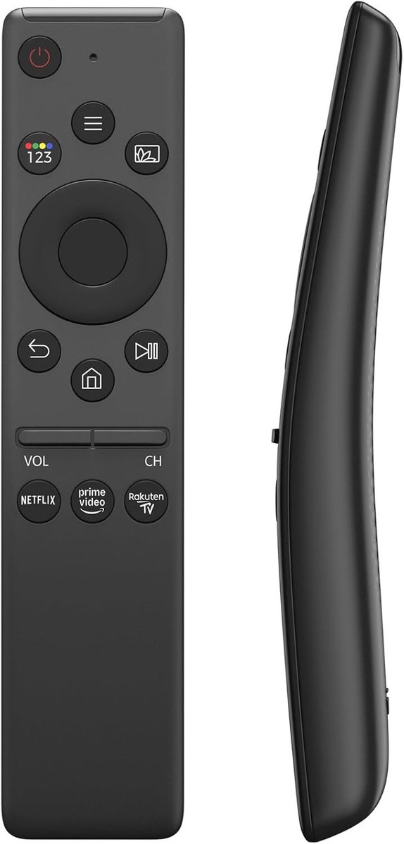 Universele afstandsbediening voor Smart TV - Vervangingsoplossing voor TV's, Compatibel en Gebruiksvriendelijk (Zwart)